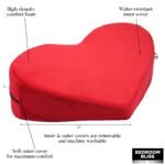 Love Pillow Heart Pillow - Red - Image 2