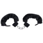 Merci - Fluff Cuffs - Black - Image 4