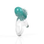 Screaming O 4b - Double O Super Powered Vibrating Double Ring - Kiwi - Image 2