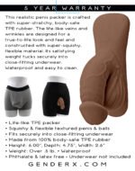 4 Inch Silicone Packer Dark - Image 6