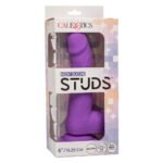 Neon Silicone Studs 6 Inch - Purple