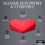 Love Pillow Heart Pillow - Red - Image 3