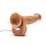 Dr. Skin Silicone - Dr. Phillips - 8.5 Inch Thrusting Dildo - Tan - Image 6