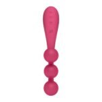 Tri Ball 1 Lay on Vibrator - Red - Image 9