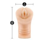 Enlust Georgia Male Masturbator With Bullet Vibrator - Beige - Image 5