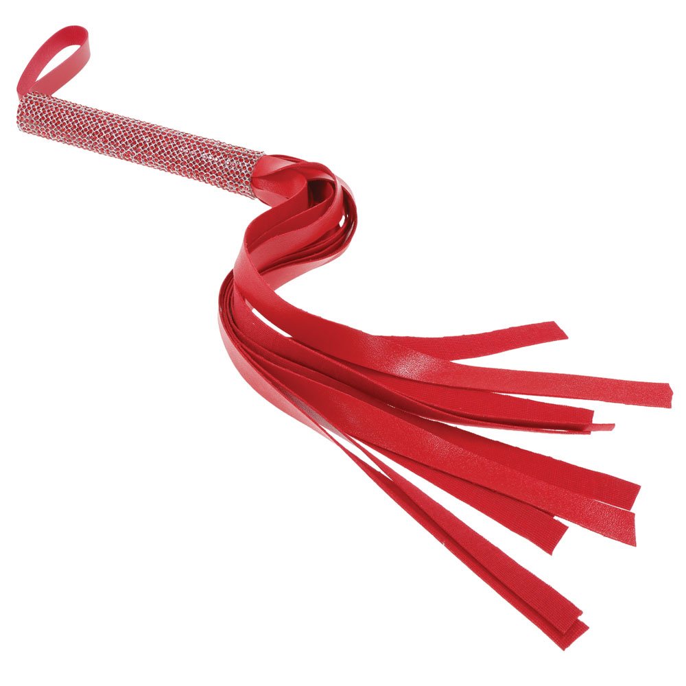Amor Sparkle Flogger - Red image 0 Amor Sparkle Flogger - Red - Image 1