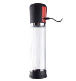Jackson Rechargeable Penis Vacuum Pump - Orange - Image 2