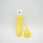 Banana Cream Air Pulse and G-Spot Vibrator - Yellow - Image 4
