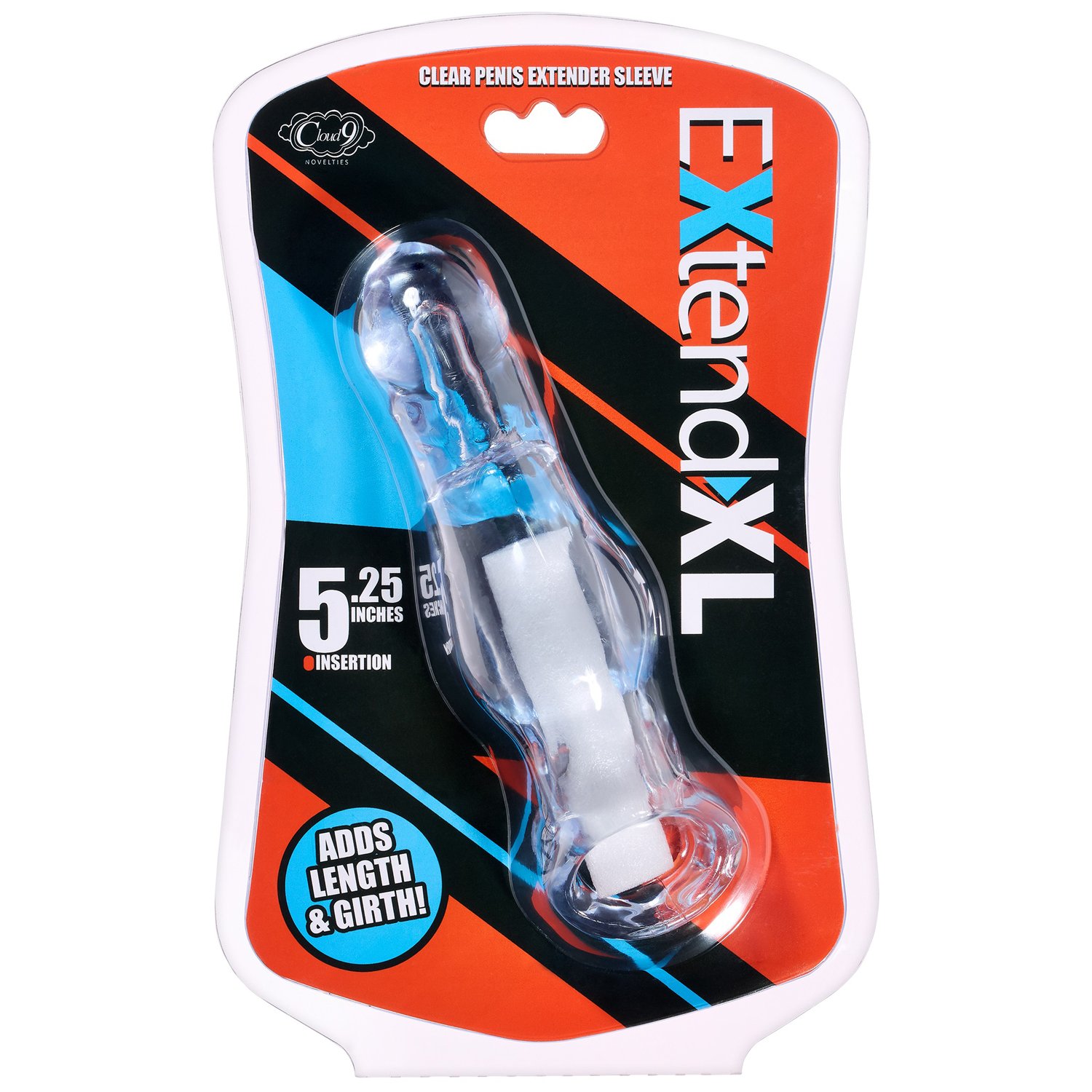 Extend XL Penis Sleeve 5.25" - Clear image 0 Extend XL Penis Sleeve 5.25" - Clear - Image 1