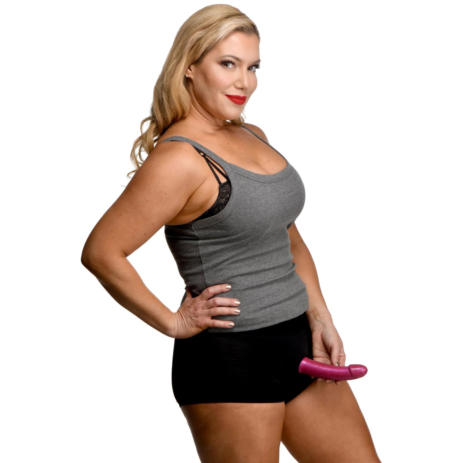 Mod Active Style Harness and Built in O Ring - 2 XL - Black image 0 Mod Active Style Harness and Built in O Ring - 2 XL - Black - Image 1
