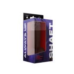 Shaft - Model a 7.5 Inch Liquid Silicone Dong With Balls - Mahogany - Image 2