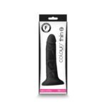 Colours - Pleasures - Thin 5 Inch Dildo - Black - Image 2
