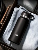 Fap Flask - Thrill Seeker - Black Bottle - Frosted - Image 4