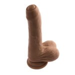 Peek a Boo Vibrating Dildo - Dark - Image 8