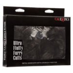 Ultra Fluffy Furry Cuffs - Black - Image 2