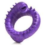 Slitherine Silicone Cock Ring - Purple - Image 8