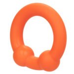 Alpha Liquid Silicone Dual Ball Ring - Orange Orange - Image 8