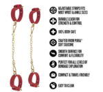 Temptasia Ardor Wrist and Ankle Restraints Red - Image 4