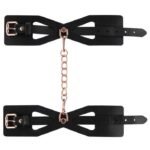 Brat Handcuffs - Black / Rose Gold