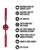 Temptasia Ardor- Ball Gag - Red - Image 4