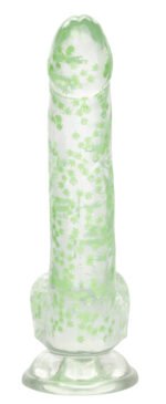 Naughty Bits I Leaf Dick Glow-in-the-Dark Weed Leaf Dildo - Glow in the Dark - Image 10