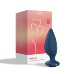 Noah - App Controlled Rotating Butt Plug - Blue - Image 5