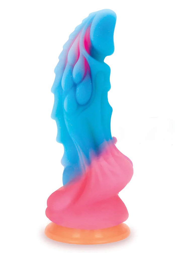 Alien Nation Dragon Silicone Glow in the Dark Creature Dildo - Multicolor image 0 Alien Nation Dragon Silicone Glow in the Dark Creature Dildo - Multicolor - Image 1