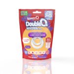 Screaming O 4b - Double O Super Powered Vibrating Double Ring - Grape - Image 4