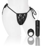 Screaming O 4t - Vibrating Panty Set With Remote Control Ring - Black - Image 6