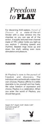 Playboy Pleasure - Pursuit of Pleasure - Stroker - Black - Image 6