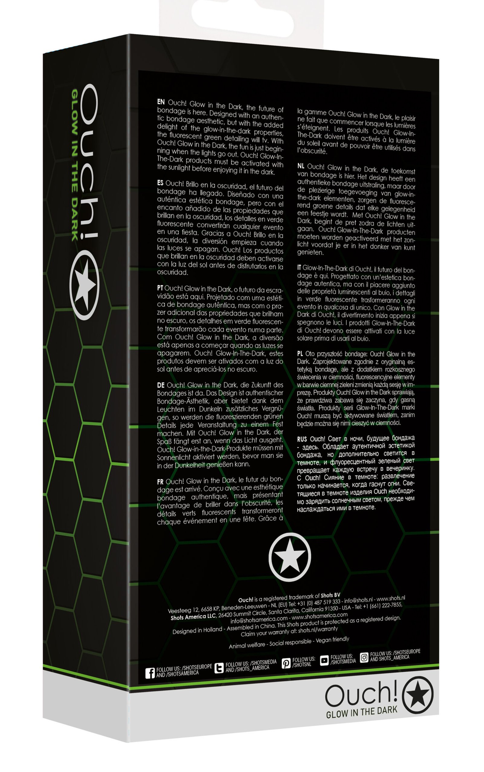Full Body Harness - Large/xlarge - Glow in the Dark image 0 Full Body Harness - Large/xlarge - Glow in the Dark - Image 1