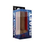 Shaft - Model C 8.5 Inch Liquid Silicone Dong With Balls - Oak - Image 2