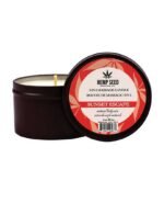 Hemp Seed 3-in-1 Massage Candle - Sunset Escape 6 Oz - Image 2