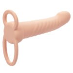 Performance Maxx Rechargeable Ribbed Dual Penetrator - Ivory - Image 4