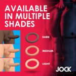 Jock Silicone Cock Ring Set in - Light - Image 5