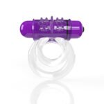 Screaming O 4b - Double O Super Powered Vibrating Double Ring - Grape - Image 6