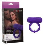 Silicone Rechargeable 5 Bead Maximus Ring - Purple - Image 8