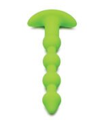 Glow in the Dark Anal Beads - Green - Image 2