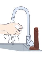 Penis Soap With Balls - Chocolate - Image 3