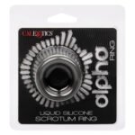 Alpha Liquid Silicone Scrotum Ring - Gray Gray - Image 11