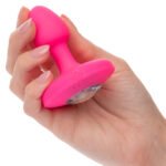 Cheeky Gems - Small Rechargeable Vibrating Probe - Vibrating Probe - Pink - Image 6