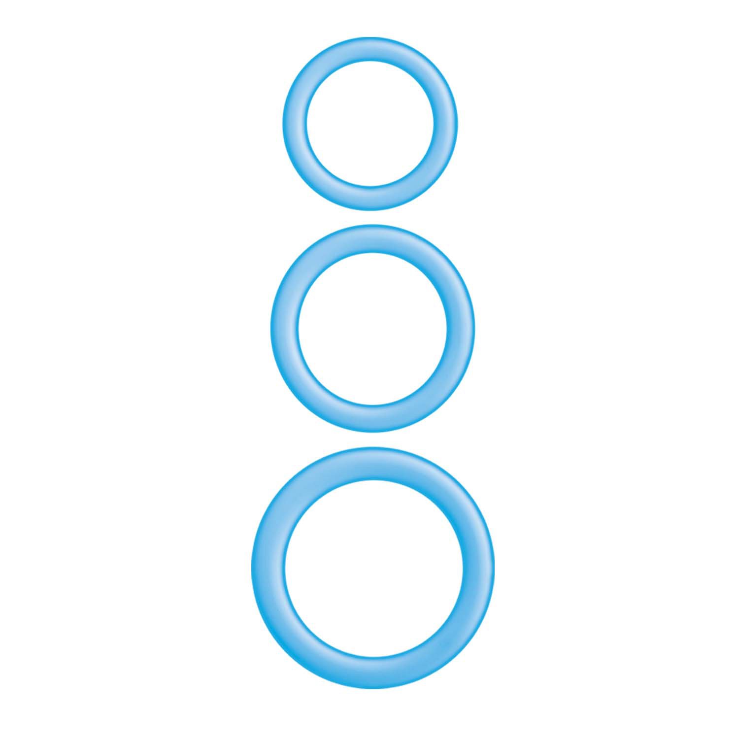 Enhancer Blue Glow Rings image 0 Enhancer Blue Glow Rings - Image 1