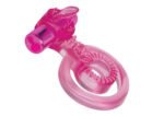 Bodywand Rechargeable Duo Ring With Clit Tickler - Pink - Image 3