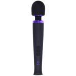 Merci - Rechargeable Power Wand - Ultra - Powerful Silicone Wand Massager - Black - Image 8