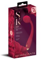 Secret Kisses Rosegasm Long Stem Flexi G-Spot Vibe Rose - Red - Image 2