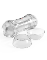 Pdx Extreme Wet Pussies Super Flip a Pussy Over Self-Lubricating Stroker - Frosted - Image 2