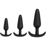 Merci - Tush Trainer - 3 Piece Silicone Set - Black - Image 2
