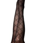 Anna - Diamond Thigh High - Size C - Black