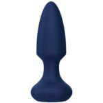 Booty Buzzer Remote Control Vibrating Plug - Blue - Image 2