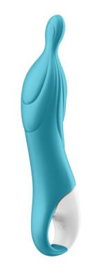 A-Mazing 2 a-Spot Vibrator - Turquoise Turquoise - Image 4